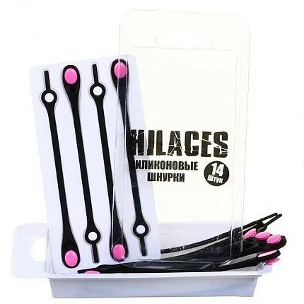 Шнурки силикон HILACES [61-048-20]