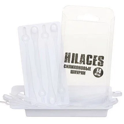 Шнурки силикон HILACES [61-043-20]